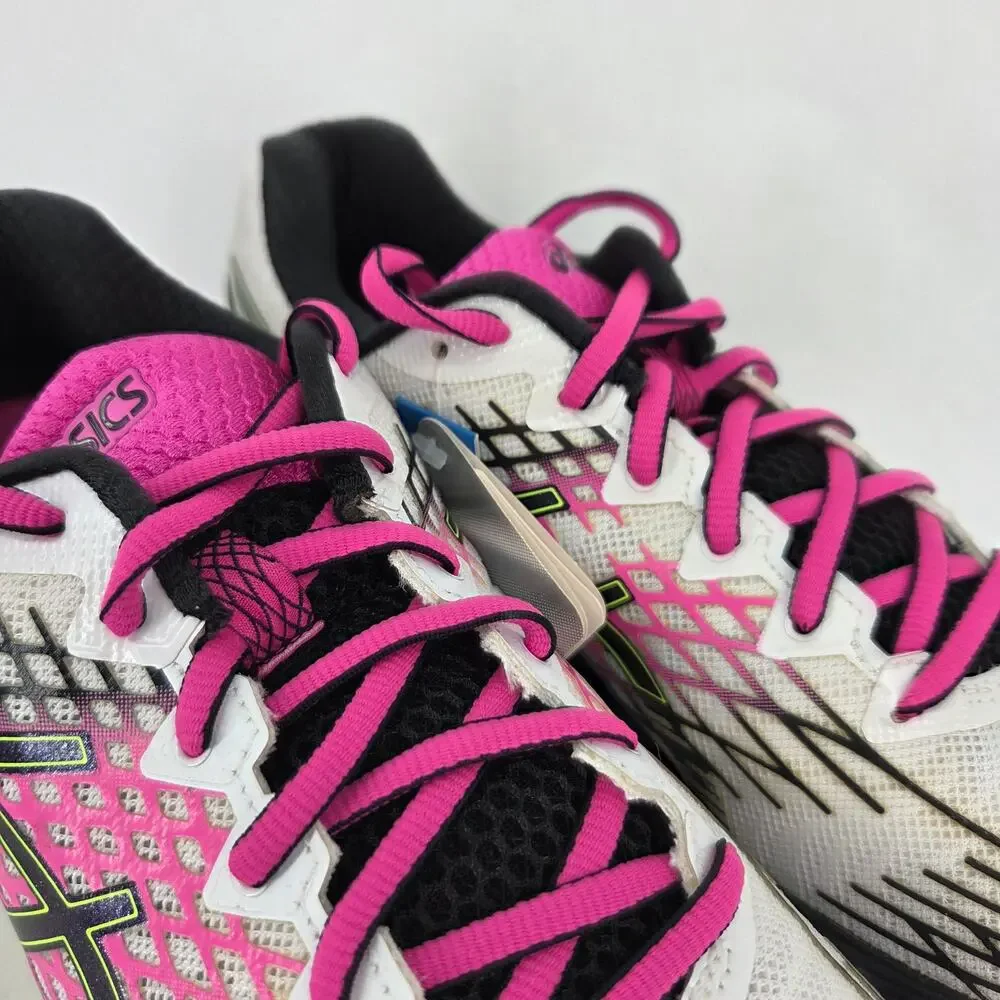 NEW Asics T557N Gel Nimbus 17 White Pink Glow Women's 9.5 Athletic Shoe In Box